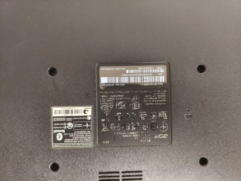 Acer n15w4 noutbuk sotiladi n3710 DDR3 8gb H500 gb — фото 2