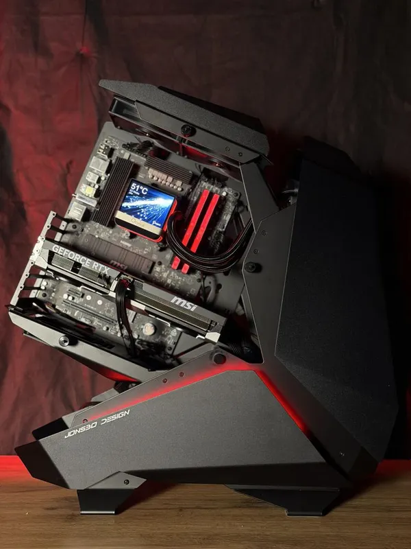 amd ryzen 7 7800x3d rtx 5070 12 gb kompyuter — фото 1