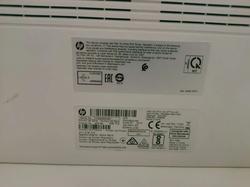 HP Laser 107 w ishlatilgan 2