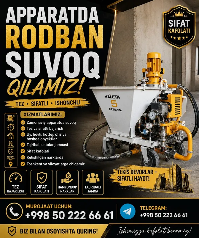 Rodban suvoq aparatda tez va sifatli — фото 2