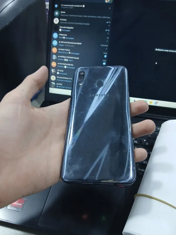 Galaxy a30 samsung 7