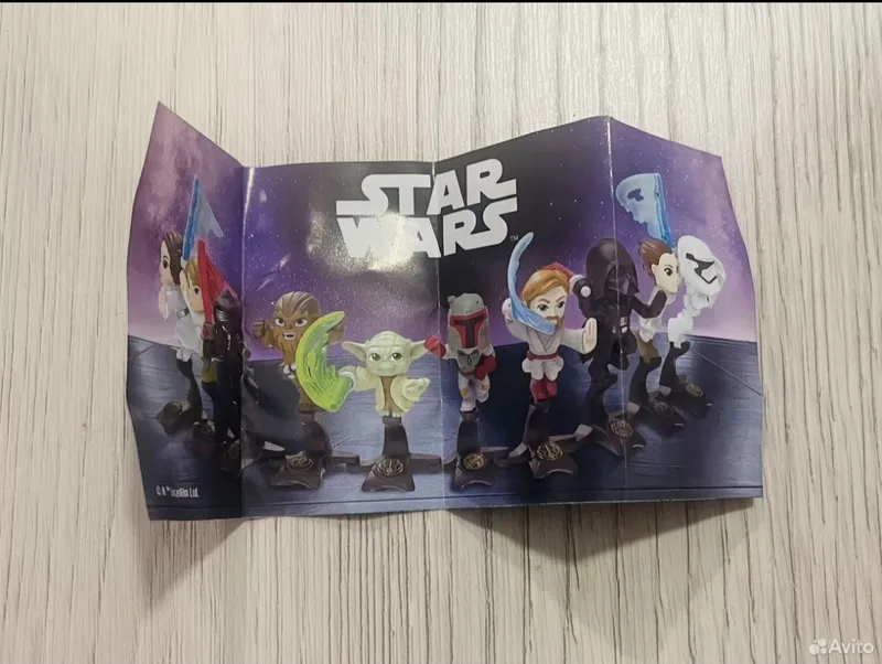 Фигурки Киндер Сюрприз Звёздные войны, Kinder Surprise Star Wars — фото 2