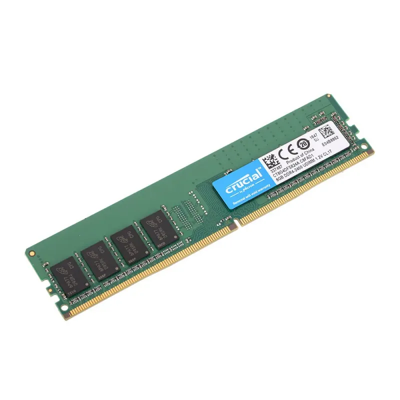 Оперативная память Crusial DDR4 8GB 2400 UDIMM Оперативная память Crusial DDR4 8GB 2400 UDIMM