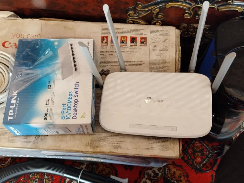 Tp link Archer c50 5g+ desktop switch — фото 2