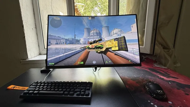 200HZ CURVED Monitor sotiladi