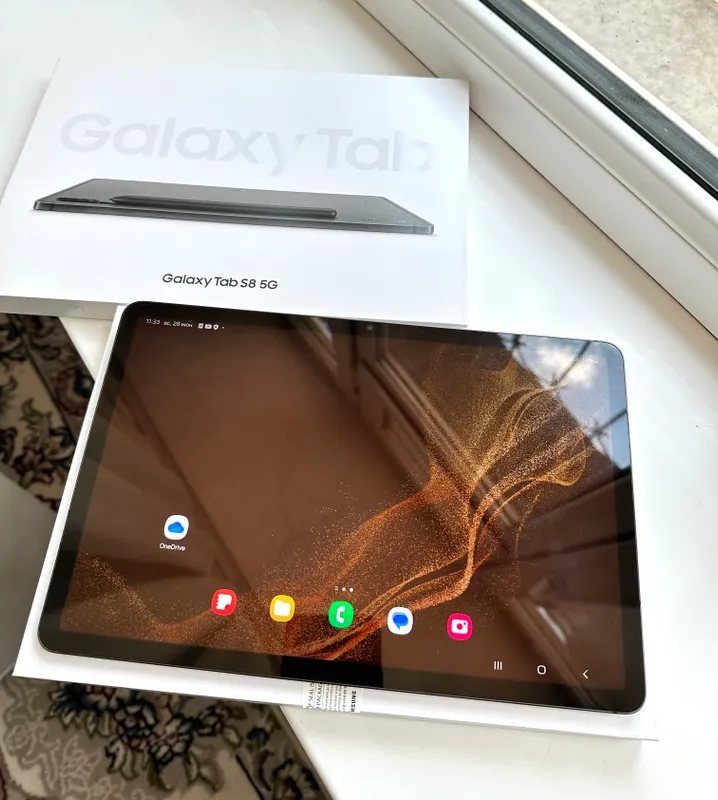 Samsung Galaxy Tab S8 Gray 5G 8/128GB — фото 1