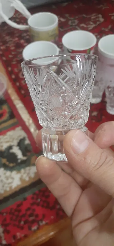 stakanchik hurustal sotiladi yengi tutilmagan 6ta — фото 1