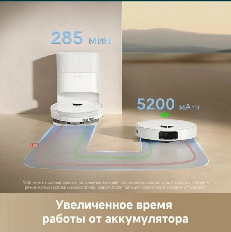 Dreame D20 Plus — Робот для сухой и влажной уборки с автоочисткой 3 Dreame D20 Plus — Робот для сухой и влажной уборки с автоочисткой 3
