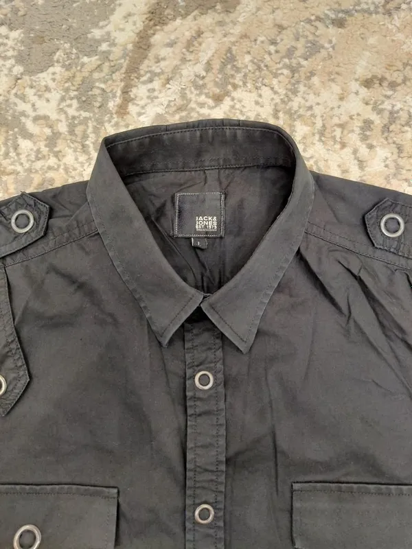 Оригинальная рубашка Jack & Jones Military 3 Оригинальная рубашка Jack & Jones Military 3