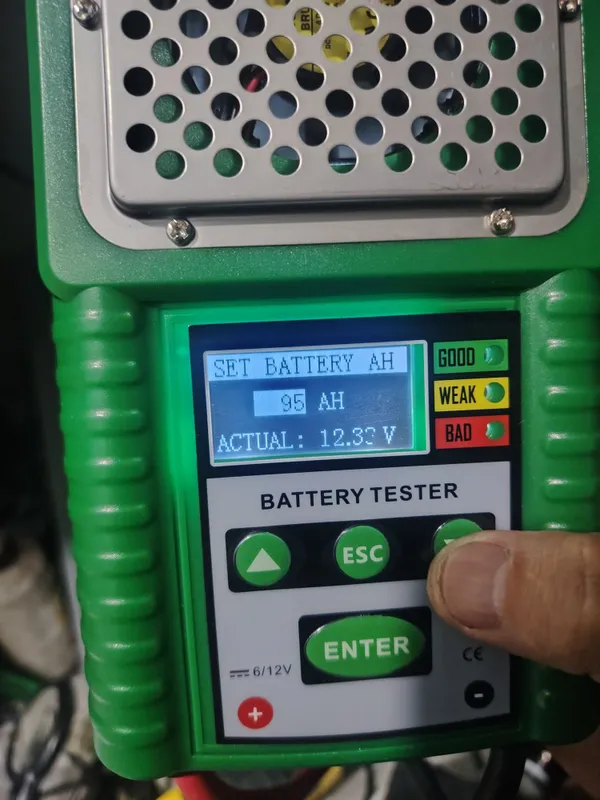 тестер для акумляторов akumlyator uchun tester — фото 3