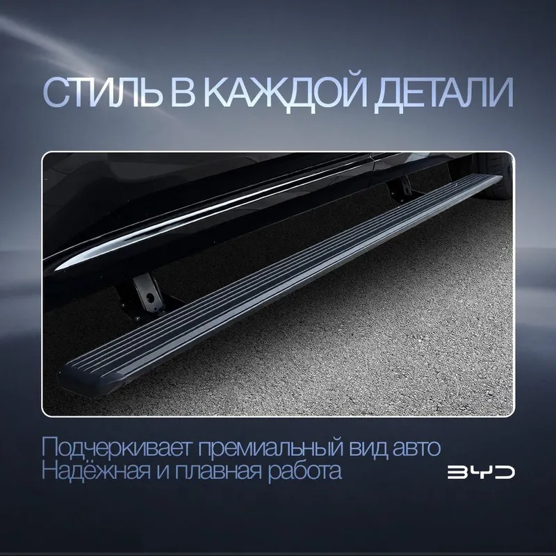 Выдвижной парог для BYD Champion 2
