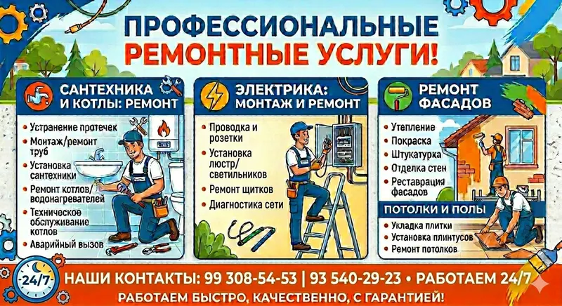 Santexnika,Elektrik hizmati