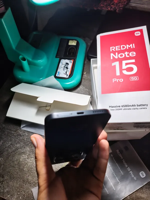 Redmi Note 15 Pro 5G 8/256 в идеальн. сост. с кор 8 Redmi Note 15 Pro 5G 8/256 в идеальн. сост. с кор 8