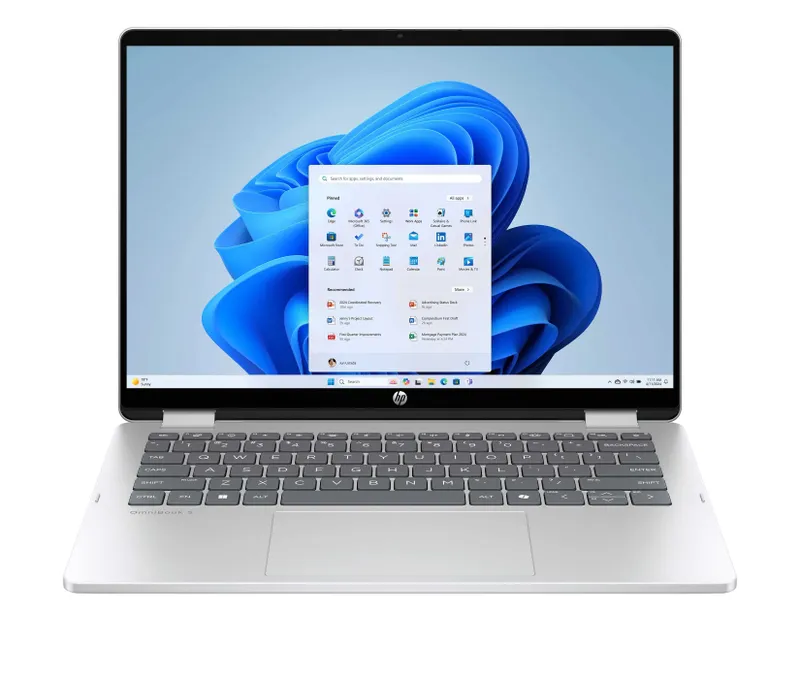 Noutbuk HP OmniBook 5 Flip Laptop | Intel Core 7-150U | 14.0" 2K IPS — фото 1