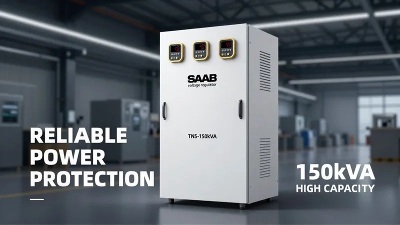 SAAB стабилизатор напряжения TNS 150 kVa кВт 380Вольт stabilizator