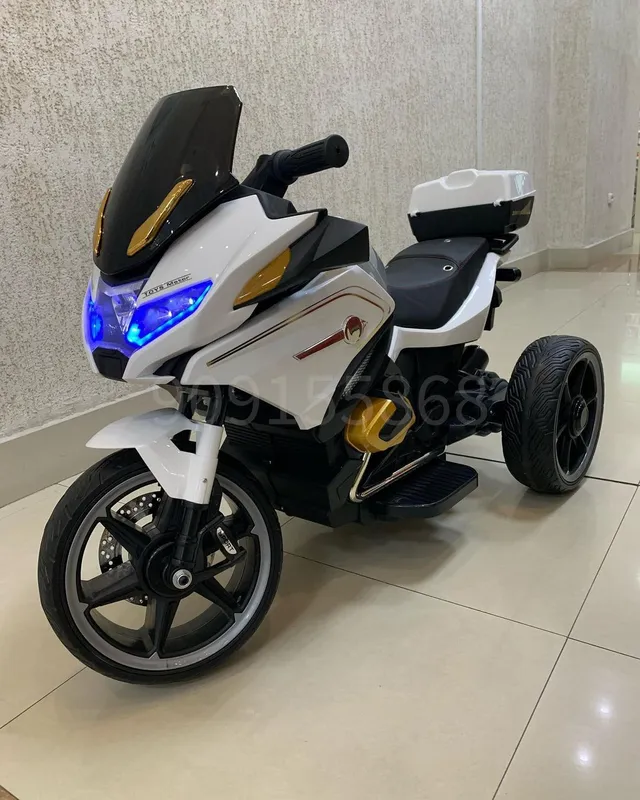 Детский мотоцикл KP1698 12V с пультом | для детей 3-8 лет 3