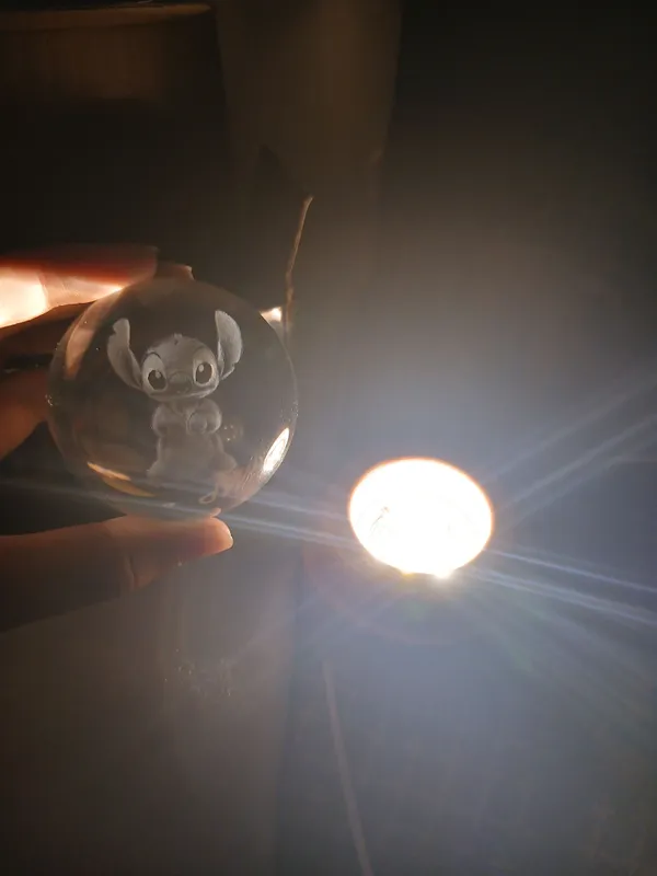 Crystal Ball Lamp — фото 2