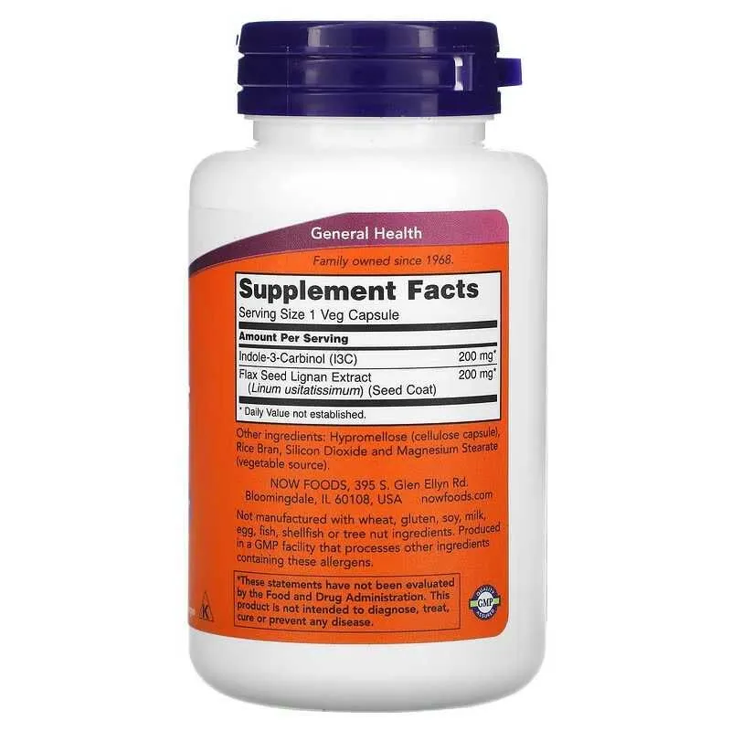 NOW Foods Indole-3-Carbinol Indole 3 Carbinol индол 3 карбинол — фото 1