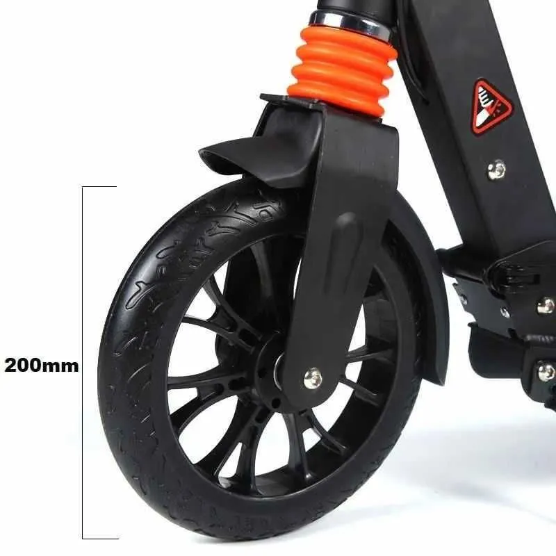 Премиум самокат Scooter Urban с ручным тормозом + скейтборд в подарок — фото 2