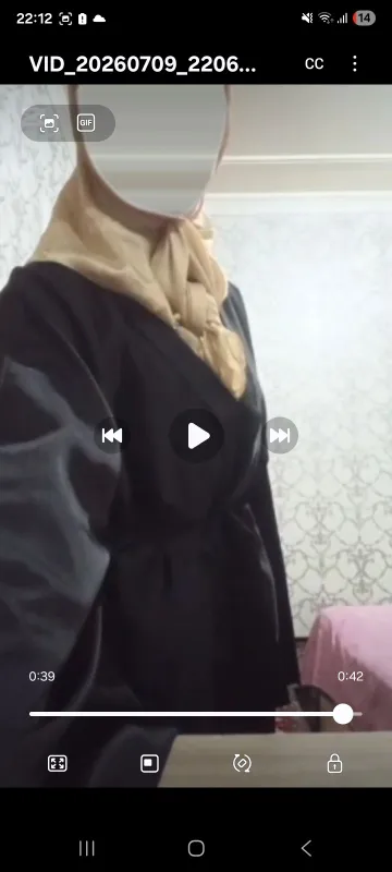 Italyaniskiy uslubdagi abaya dvoyka 8