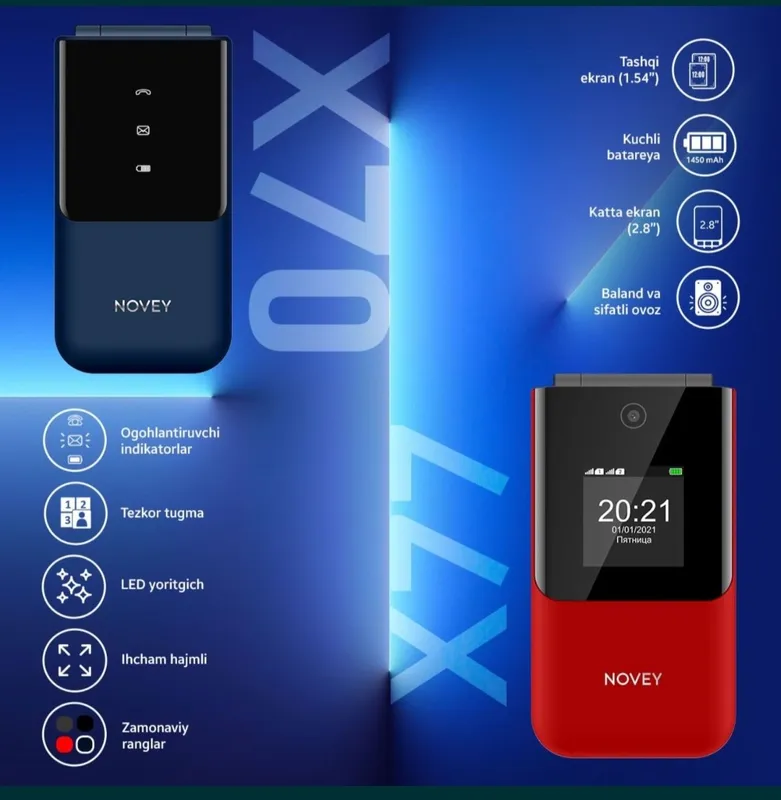 Stilniy telefon novey x70 2 Stilniy telefon novey x70 2