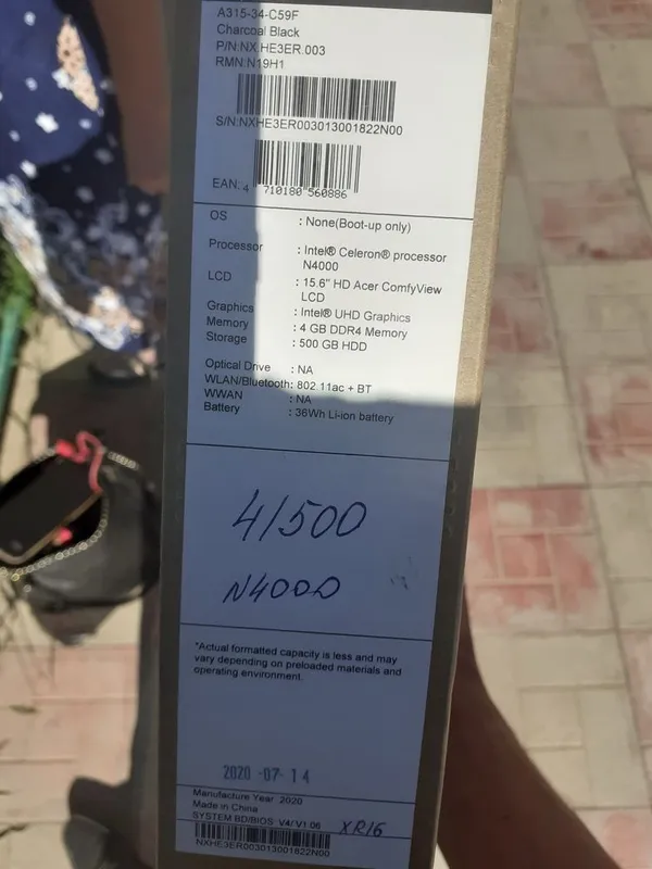 Acer baxasi 2mln500 kelisimli — фото 2