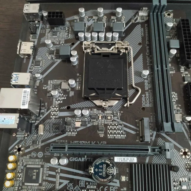 Материнская плата Gigabyte H510M K - абсолютно новая — фото 4 Материнская плата Gigabyte H510M K - абсолютно новая — фото 4