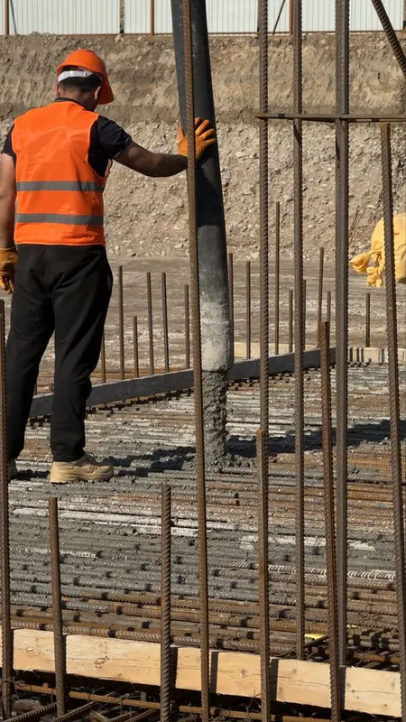 Бетон | битон | beton | товарный бетон | tovarniy beton | миксер — фото 7