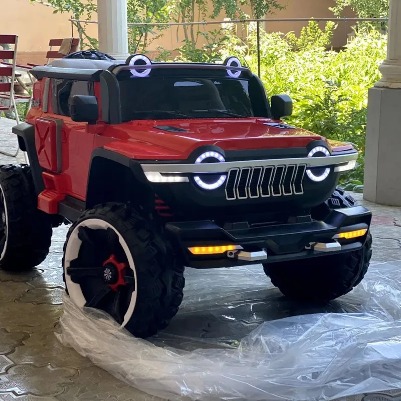 Очень большая и крепкая детская машина для детей 4x4 электромобиль 12V 3
