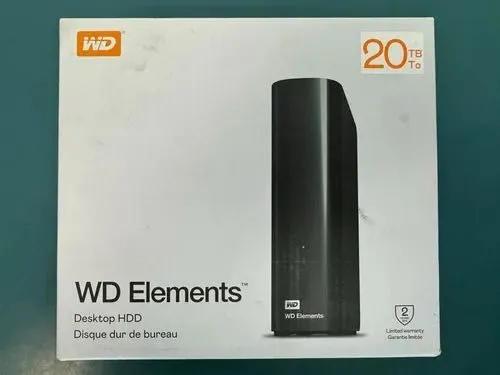 WD Elements 20TB Новый! desktop external hdd. Наличка и перечислением. — фото 1