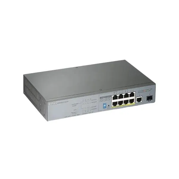 IP-videokameralar uchun PoE+ kommutator Zyxel GS1300-10HP