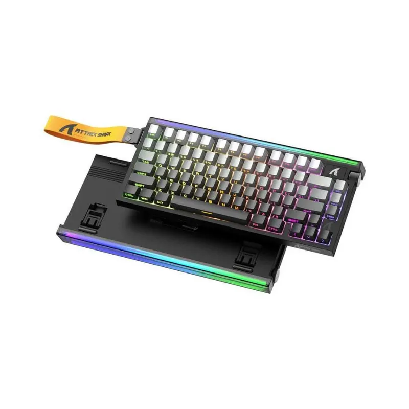 ; Клавиатура ATTACK SHARK R85 HE RU/ Moon Night/ Purple Mandrel Switch ; Клавиатура ATTACK SHARK R85 HE RU/ Moon Night/ Purple Mandrel Switch