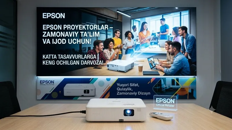 Проектор Epson W01 Доставка +Установка — фото 5