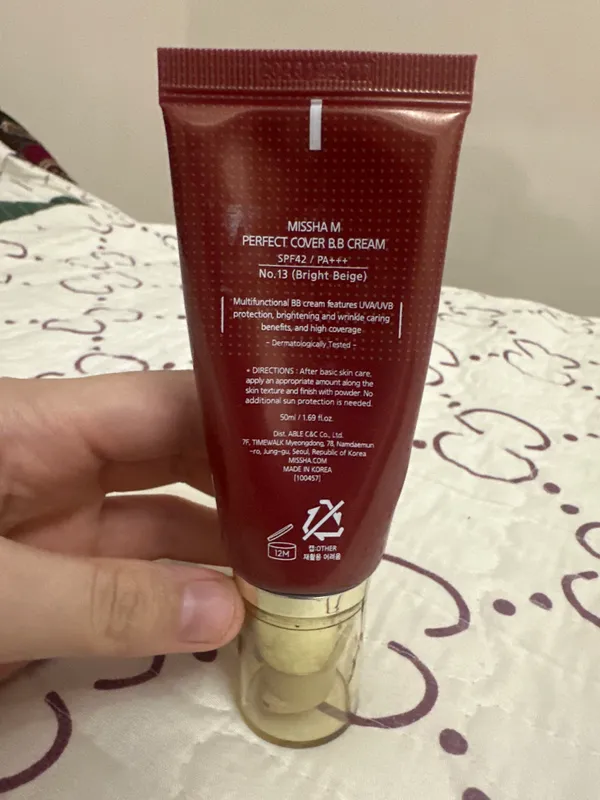 Missha M Perfect Cover BB kremi. Original. — фото 1