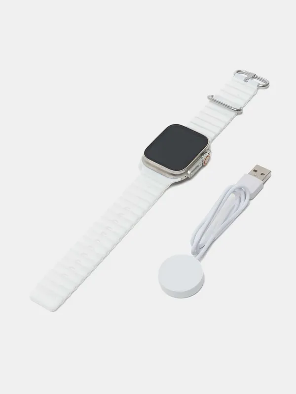 Smart Watch X9 Ultra aqlli soati — oq Smart Watch X9 Ultra aqlli soati — oq