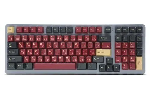 Кейкапы GMK Red Samurai kit 1800 Keycaps Key caps Кей капы для клавы — фото 3