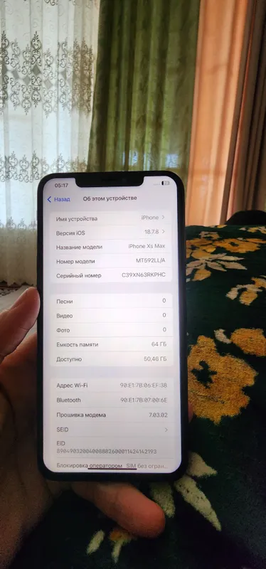 iphone Xs Max LL/A 64Gb Bat 100% Xammayogi ishlidi 3