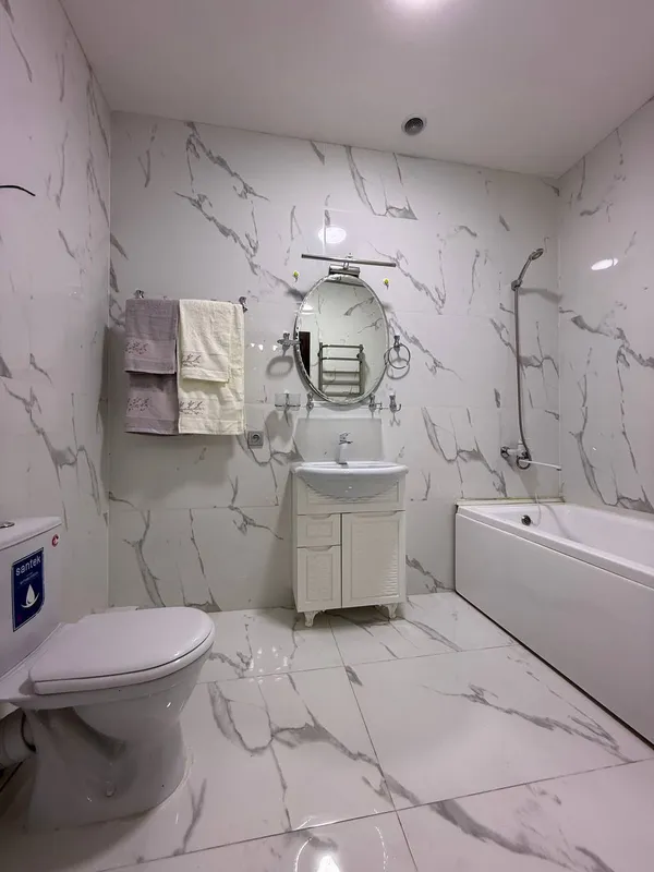 2-х комнатная квартира 3/7 в ЖК Boulevard с ремонтом, 65 м², рядом с Ташкент Сити — фото 9