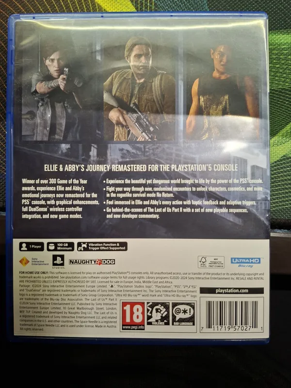 Диск с игрой The last of us на ps5 — фото 1