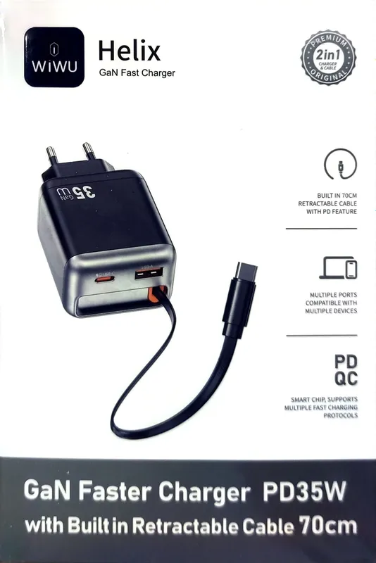 Wiwu Helix 35 W orginal zaryadchik