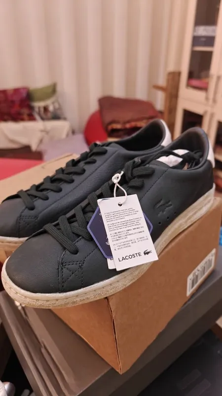 Кожаные кеды Lacoste со скидкой! 1