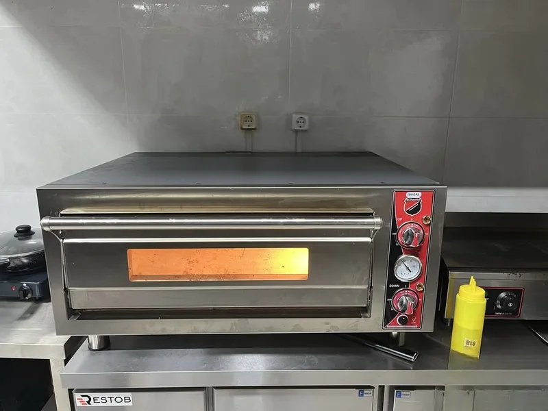 Pitsa pech isigaz silverinox 62sm x 62sm Turkiya Pitsa pech isigaz silverinox 62sm x 62sm Turkiya