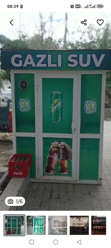 Газ вода газли сув учун будка — фото 1