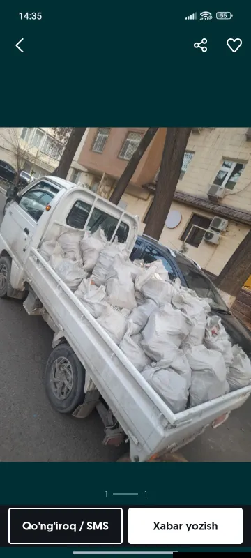Musor tashish xizmati вывоз мусора