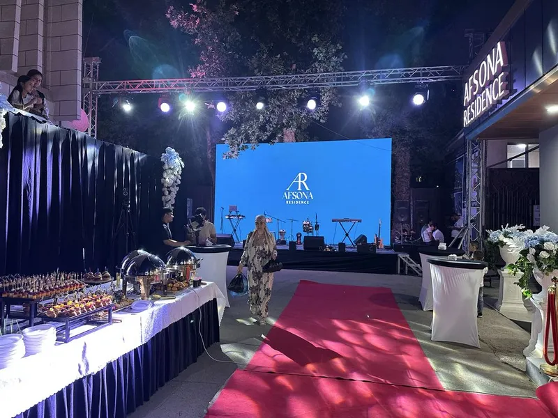 Led ekran , podium, алюминиевый конструкция — фото 3