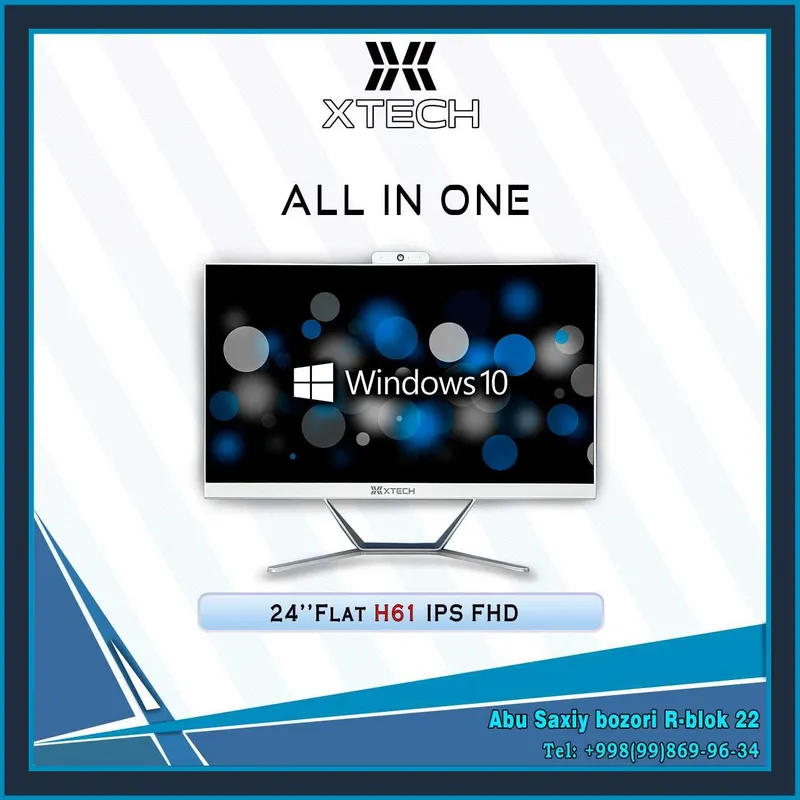 Monoblok XTECH IPS 24" 27" 32" diaganalli 1