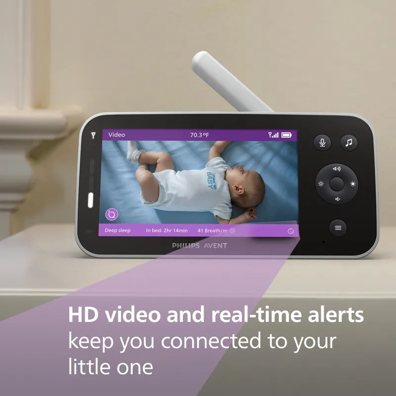Видеоняня Радионяня PHILIPS Avent SCD973/37 Premium Connected + Wi Fi — фото 4