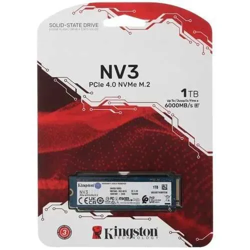 1000 ГБ M.2 NVMe накопитель Kingston NV3