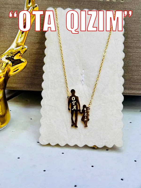 Ota va qiz taqinchoq - barcha uchun