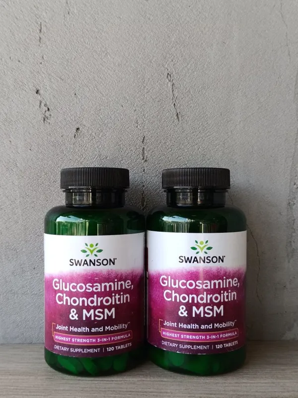 Swanson glucosamine chondroitine msm 120 tablets Swanson glucosamine chondroitine msm 120 tablets